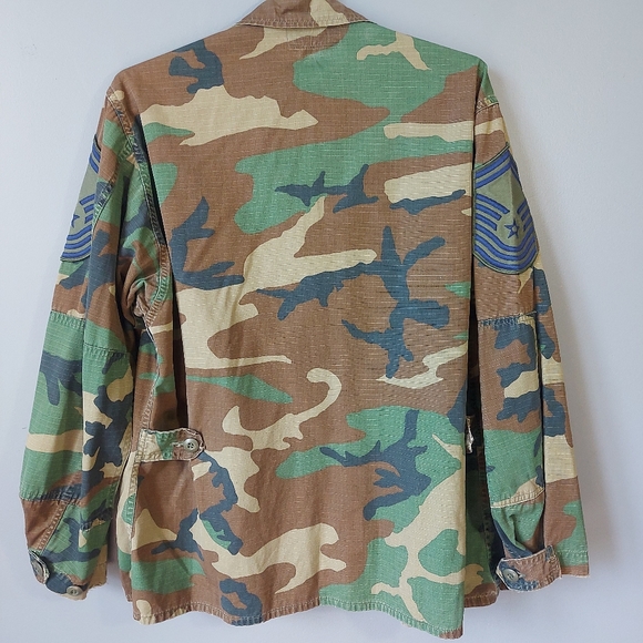 US Air Force Warm Weather Jacket Woodland Camo Air Combat Command, medium - Picture 8 of 9